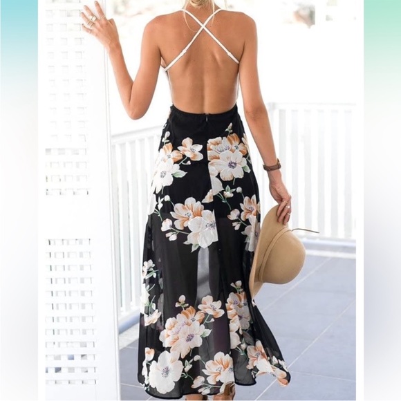 Gorgeous Silk and Lace Dress - Picture 2 of 5